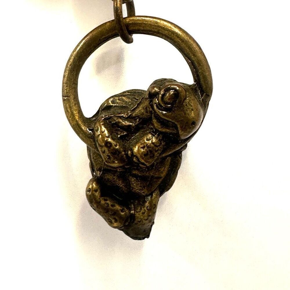 Mazatlan brass turtle keychain - Picture 4 of 7